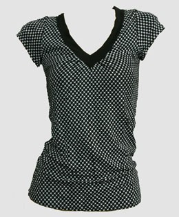 Front - Cross fashion t-shirt