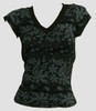 Front - Punk flower black-grey fashion