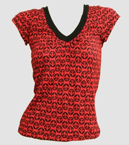 Front - Grafic red fashion