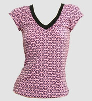 Front - Grafic L pink fashion t-shirt