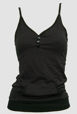 Front - P dot S black-pink top pocket top