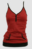 Front - Check black-red top pocket top