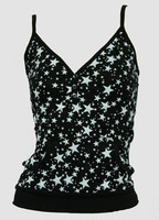 Front - 3 stars black-white top pocket top