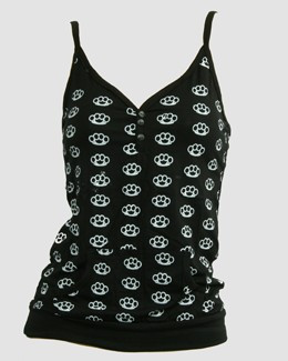Front - Punch black-white top pocket top