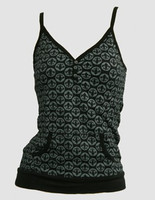 Front - Grafic grey top pocket top