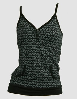 Front - Grafic grey top pocket top