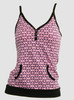 Front - Grafic L pink top pocket yop