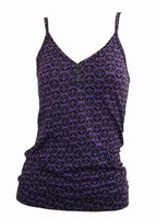Front - Grafic purple top pocket top