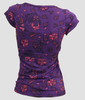 Back - Diva purple top fashion top