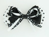 Star mix white-black big hair clips piece