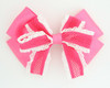 Lace D.pink big hair clips piece
