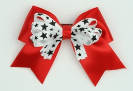 Star red / white-black star cute clean