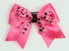 Star D pink / D pink-black star cute clean