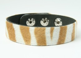 Zebra brown-white F small stripes & checker
