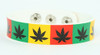 Marijuana rasta small stripes & checker