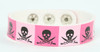 Skull sword L pink-D pink small stripes & checker