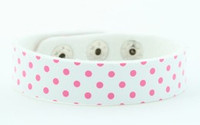 Dot white-pink small stripes & checker