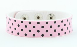Dot pink-black small stripes & checker