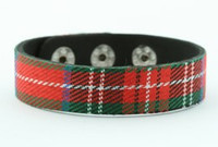 Scotch red small stripes & checker