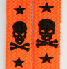 Skull V star orange skull color skull