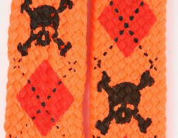 Skull scotch orange skull color skull