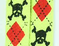 Skull scotch yellow skull color skull