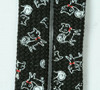 Cat body black S animal shoelace