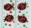 Ladybird white animal shoelace