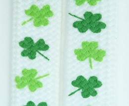 Luck 3 white mix shoelace