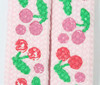 Cherry pink mix shoelace