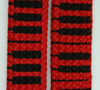 Piano red mix shoelace