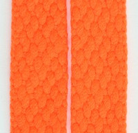 Plain orange mix shoelace