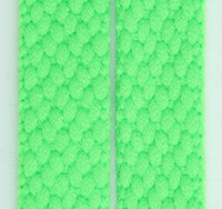 Plain green mix shoelace