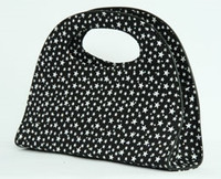 Star Bl-Wh cotton hand bowling bag