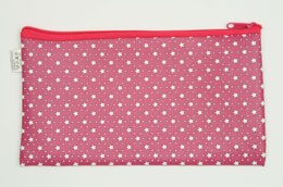 Star D pink mix cosmetic bag