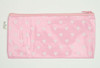 Heart L pink mix cosmetic bag