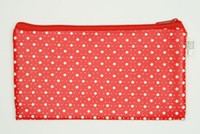 Star red mix cosmetic bag