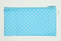 Star blue mix cosmetic bag