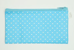 Star blue mix cosmetic bag