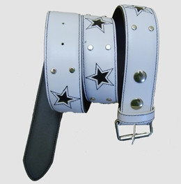 White belt star stars belt