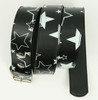 Stars black-white stars belt
