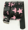 Stars black-pink stars belt