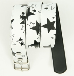 Stars white stars belt
