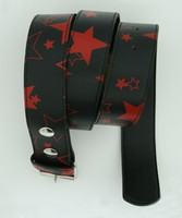 Stars black-red stars belt
