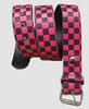 Check pink belt fluffy belt Check pink belt fluffy belt