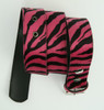 Zebra pink belt fluffy belt