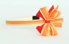 Stripe oranje medium bow