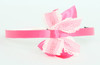 Lace D pink / L pink-white medium bow