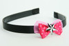 Pink / star black-white dark pink bow & mix
