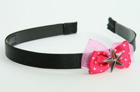 Pink / star black-red dark pink bow & mix